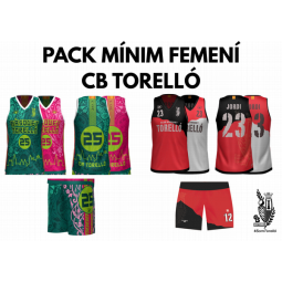 PACK MÍNIM CB TORELLÓ FEMENÍ 2026