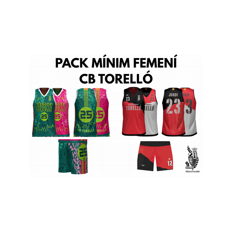 PACK MÍNIM CB TORELLÓ FEMENÍ 2026