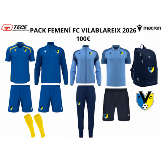 PACK FEMENÍ FC VILABLAREIX 2026