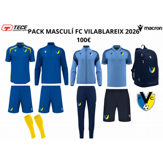 PACK MASCULÍ FC VILABLAREIX 2026