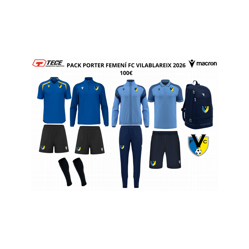 PACK PORTERA FEMENÍ FC VILABLAREIX 2026