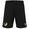 PANTALÓ CURT PORTER FC VILABLAREIX MACRON GALAX COLOR NEGRE