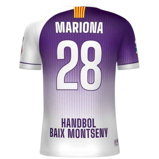 SAMARETA LILA FEMENINA HANDBOL BAIX MONTSENY