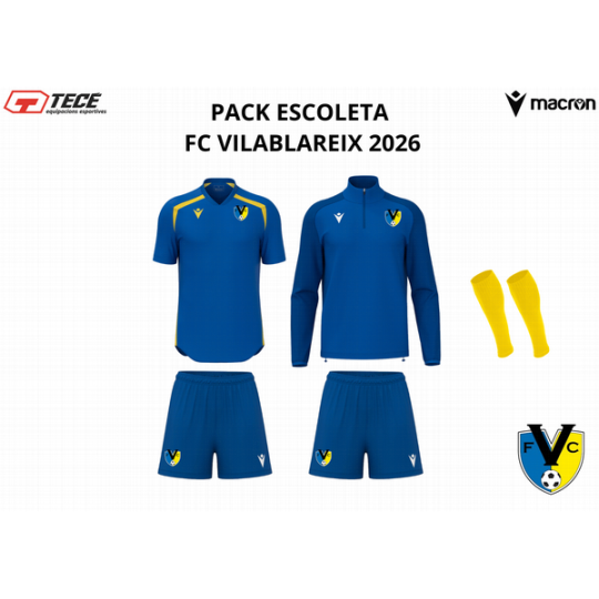 PACK ESCOLETA FC VILABLAREIX 2026