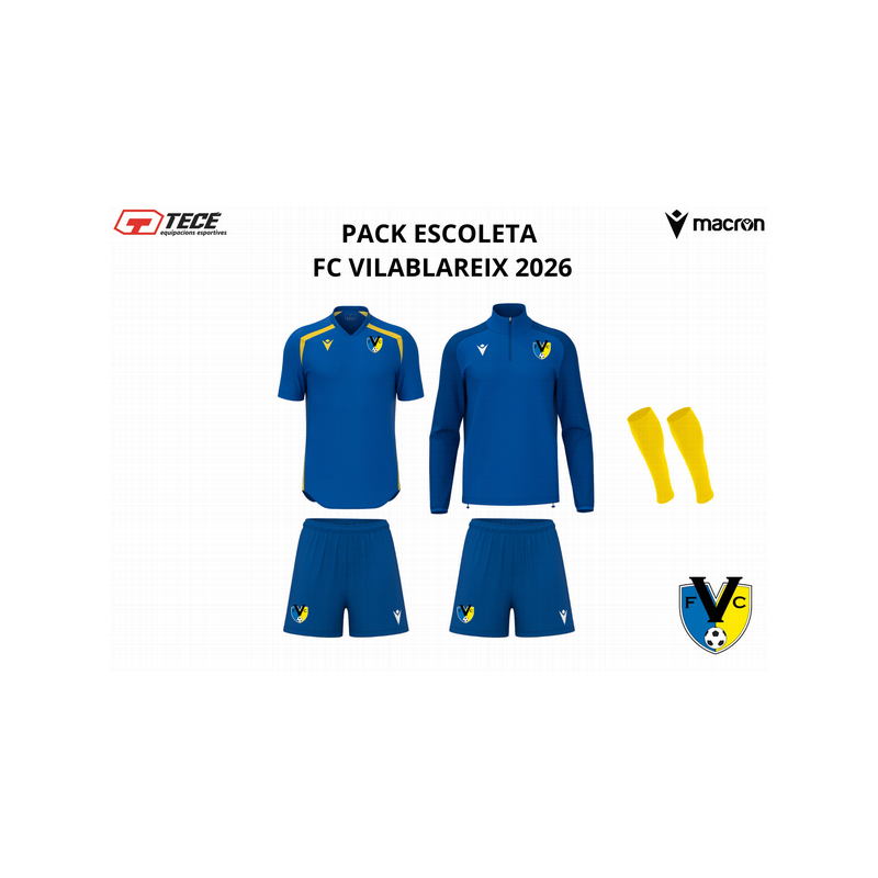 PACK ESCOLETA FC VILABLAREIX 2026