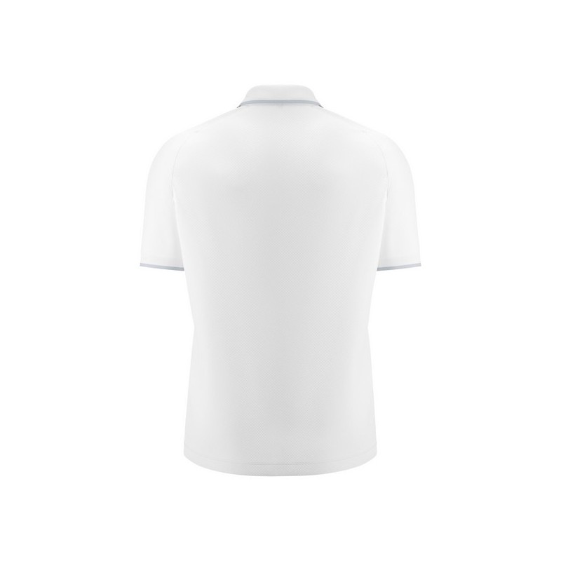POLO MACRON AULOS COLOR BLANCO