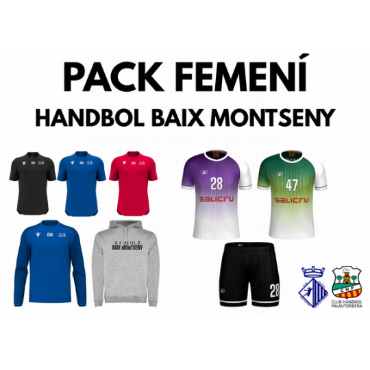 PACK HANDBOL BAIX MONTSENY FEMENÍ