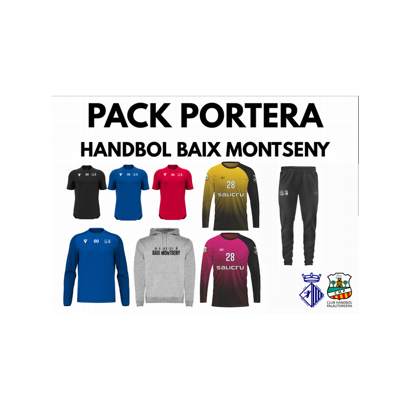 PACK PORTERA HANDBOL BAIX MONTSENY FEMENÍ
