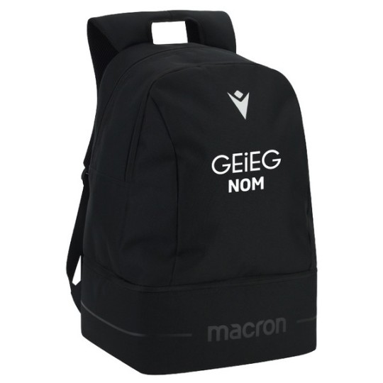 MOTXILLA MACRON CREW NEGRE AMB NOM GEIEG
