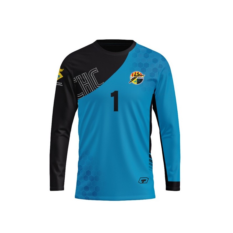 CAMISETA TÉCNICA MANGA LARGA PUÑO - MASCULINO "NORMO" TOP LINE DE TC FULL PRINT