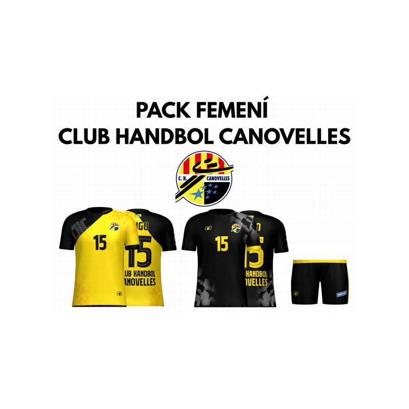 PACK FEMENÍ NOVA INCORPORACIÓ CLUB HANDBOL CANOVELLES