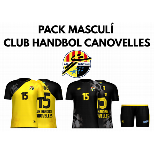 PACK MASCULÍ NOVA INCORPORACIÓ CLUB HANDBOL CANOVELLES