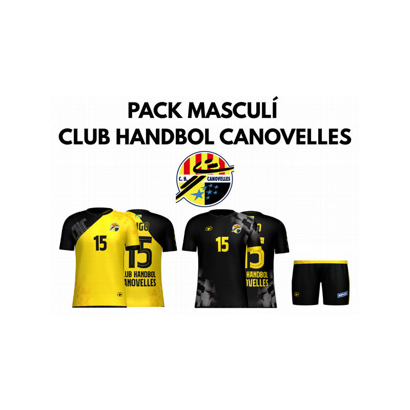 PACK MASCULÍ NOVA INCORPORACIÓ CLUB HANDBOL CANOVELLES