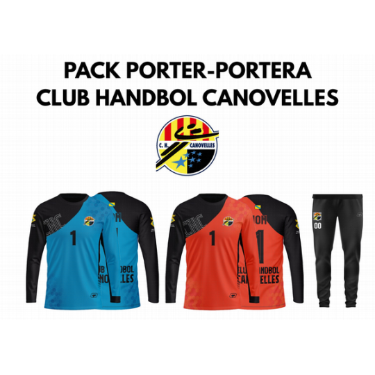 PACK PORTER-PORTERA CLUB HANDBOL CANOVELLES