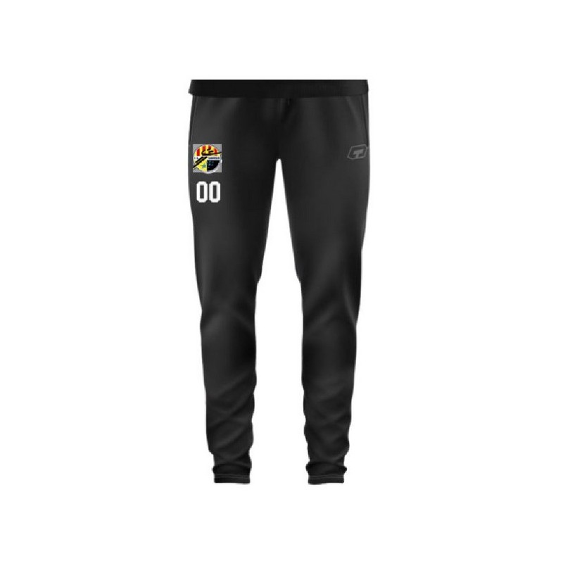 PANTALO DE PORTER HANDBOL DE FELPA SENSE PERXAR POLIESTER COTÓ