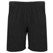 PANTALÓN TÉCNICO CORTO DRT 100% POLIESTER NEGRO 02