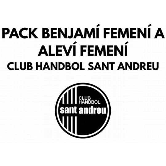 PACK BENJAMÍ FEMENÍ A ALEVÍ FEMENÍ