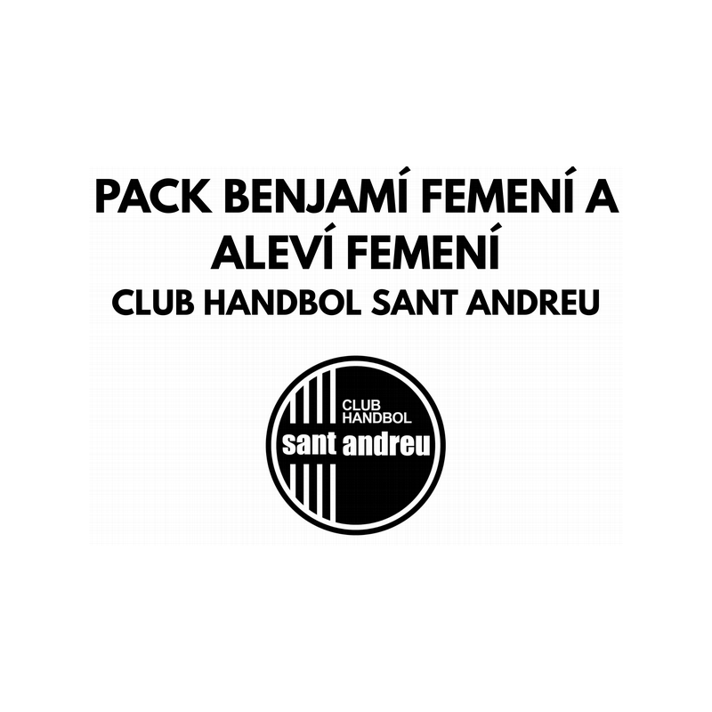 PACK BENJAMÍ FEMENÍ A ALEVÍ FEMENÍ
