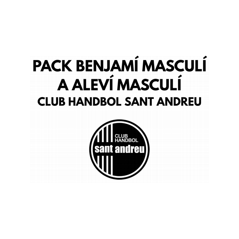 PACK BENJAMÍ MASCULÍ A ALEVÍ MASCULÍ