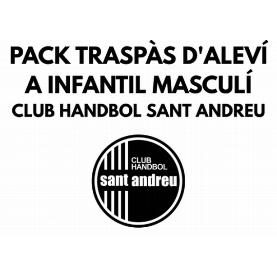 TRASPÀS D'ALEVÍ A INFANTIL MASCULÍ