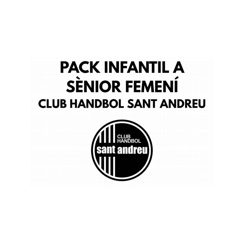 PACK INFANTIL A SÈNIOR FEMENÍ