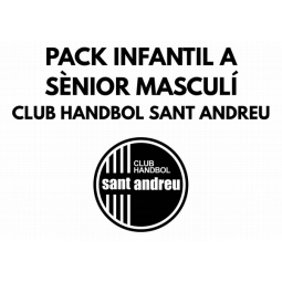 PACK INFANTIL A SÈNIOR MASCULÍ