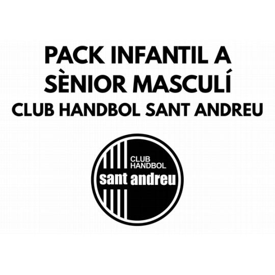 PACK INFANTIL A SÈNIOR MASCULÍ