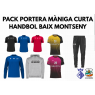 PACK PORTERA MANIGA CURTA HANDBOL BAIX MONTSENY FEMENÍ