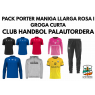 PACK PORTER MÀNIGA CURTA GROGA I ROSA LLARGA CH PALAUTORDERA MASCULÍ