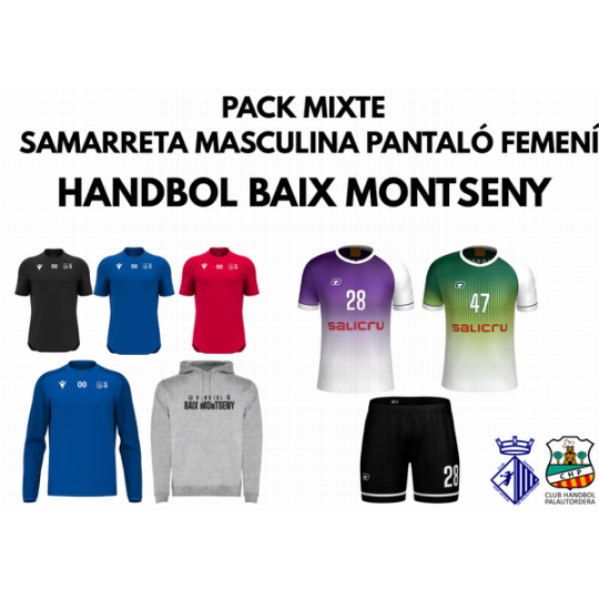 PACK HANDBOL BAIX MONTSENY UNISEX