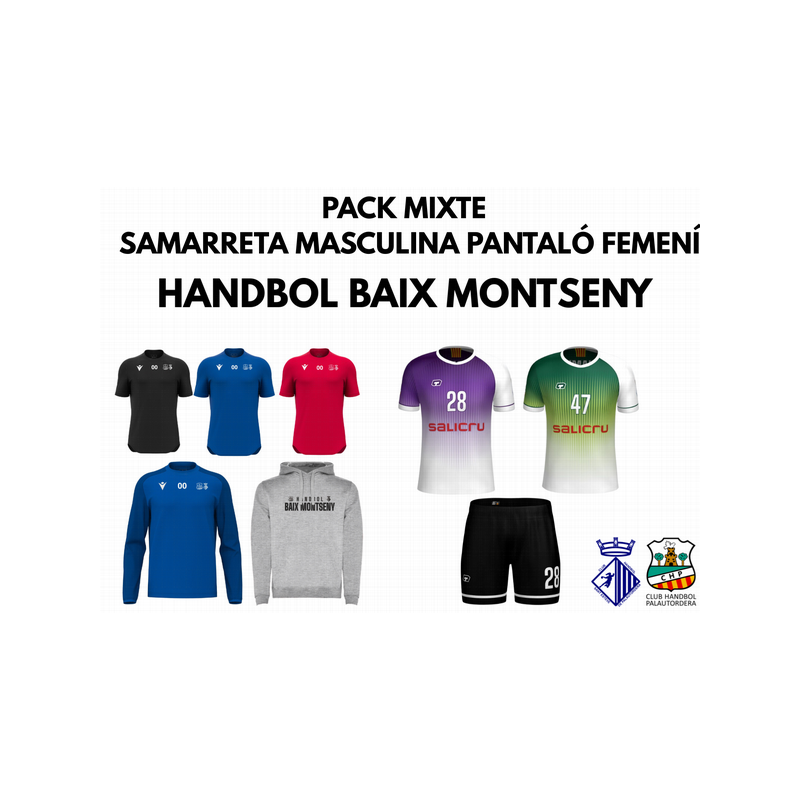 PACK MIXTE HANDBOL BAIX MONTSENY