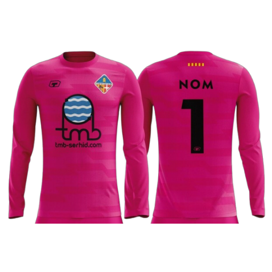 CAMISETA DE PORTERO ROSA CP SANT CELONI