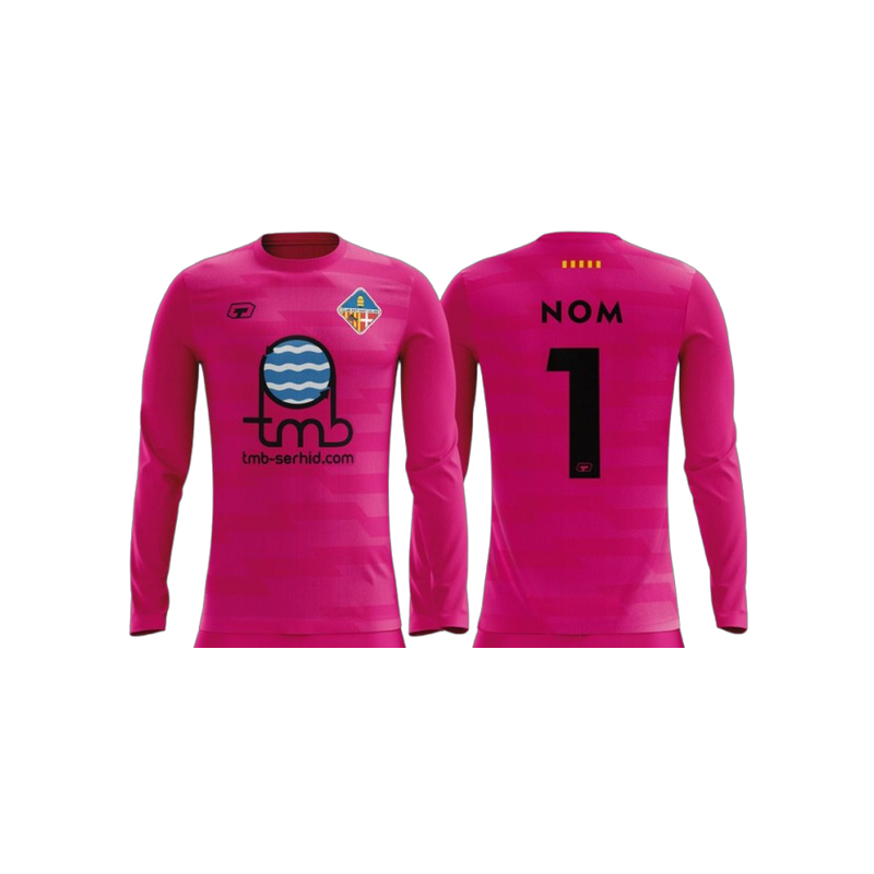 CAMISETA DE PORTERO ROSA CP SANT CELONI
