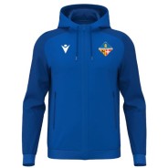 JAQUETA AMB CAPUTXA MACRON CHRONOS BLAU ROYAL