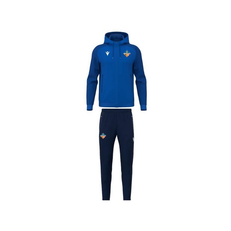PACK XANDALL JAQUETA AMB CAPUTXA CHRONOS ROYAL CP SANT CELONI  + PANTALÓ ARCHEN BLAU MARÍ