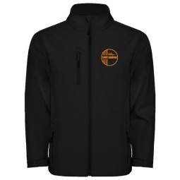 JAQUETA SOFTSHELL CH SANT ANDREU NEBRASKA COLOR NEGRA