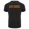 SAMARRETA D'ENTRENAMENT BHRN NEGRE CH SANT ANDREU + ESCUT + LLETRES ESQUENA