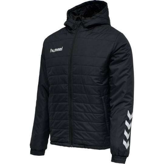 ANORAK HUMMEL CURT COLOR NEGRE + ESCUT CH CERDANYOLA
