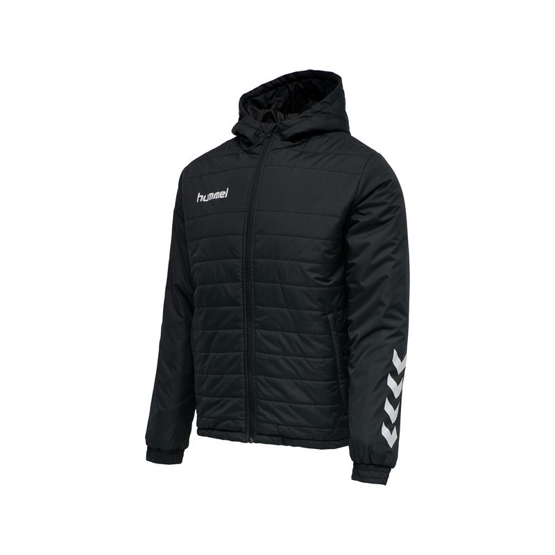 ANORAK HUMMEL CURT COLOR NEGRE + ESCUT CH CERDANYOLA