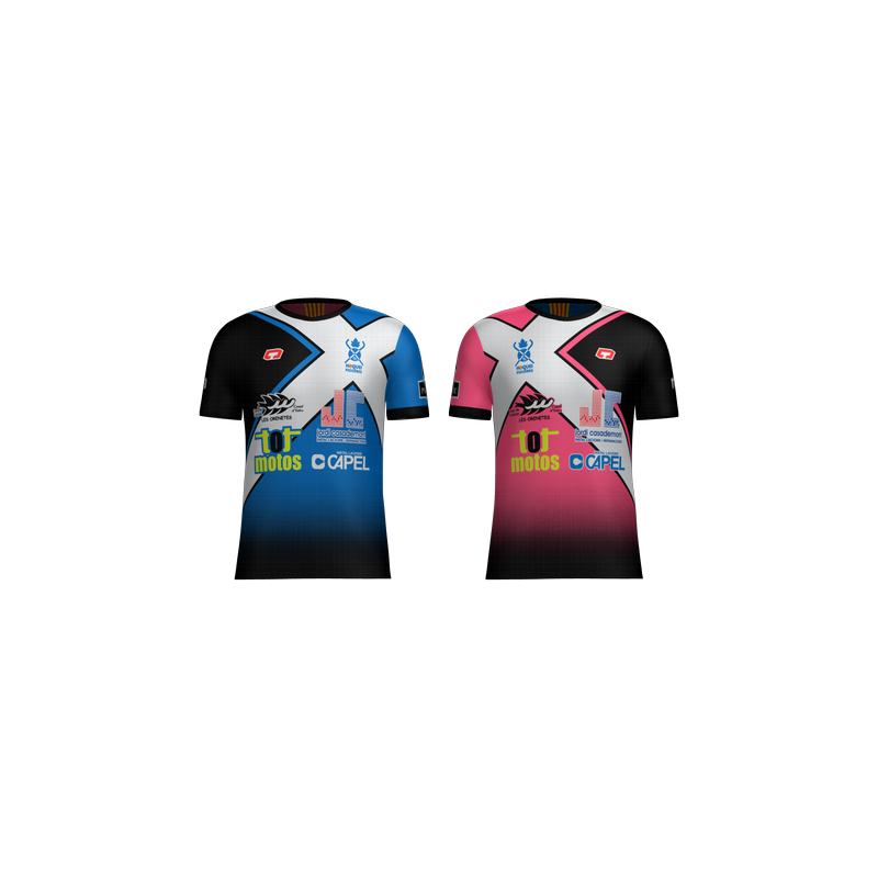 CAMISETA REVERSIBLE DE JUEGO HOQUEI FIGUERES