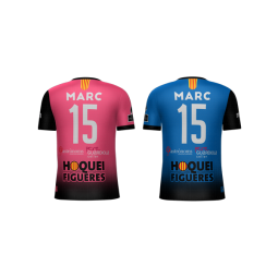 CAMISETA REVERSIBLE DE JUEGO HOQUEI FIGUERES