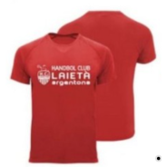 SAMARRETA BHRN D'ENTRENAMENT VERMELL HC LAIETÀ ARGENTONA + ESTAMPACIÓ AL DAVANT