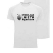 SAMARRETA BHRN D'ENTRENAMENT BLANCA HC LAIETÀ ARGENTONA + ESTAMPACIÓ AL DAVANT