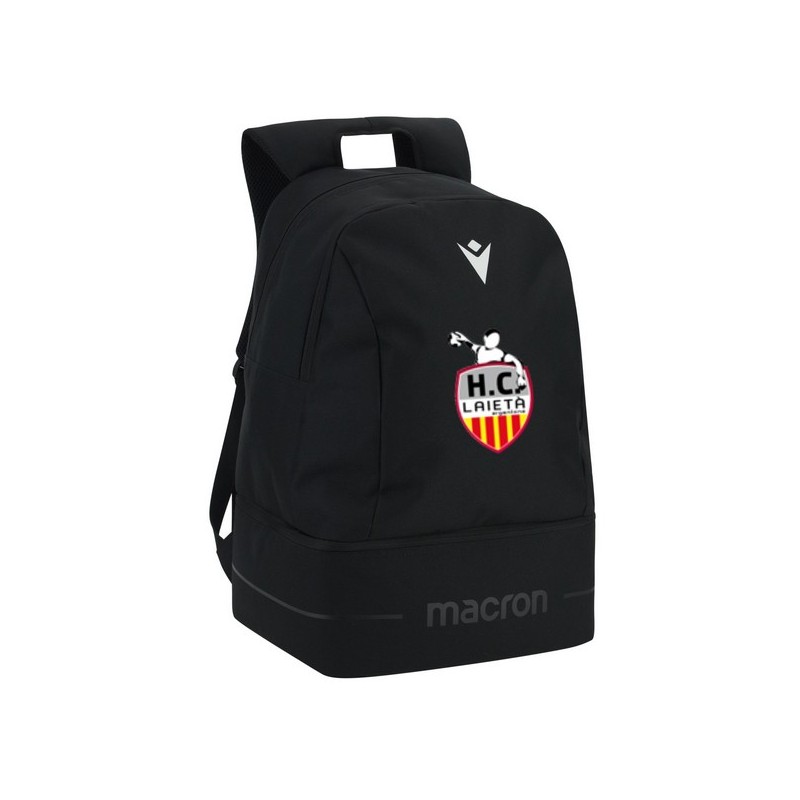 MOTXILLA HC LAIETÀ MACRON CREW GRAN LARGE COLOR NEGRE