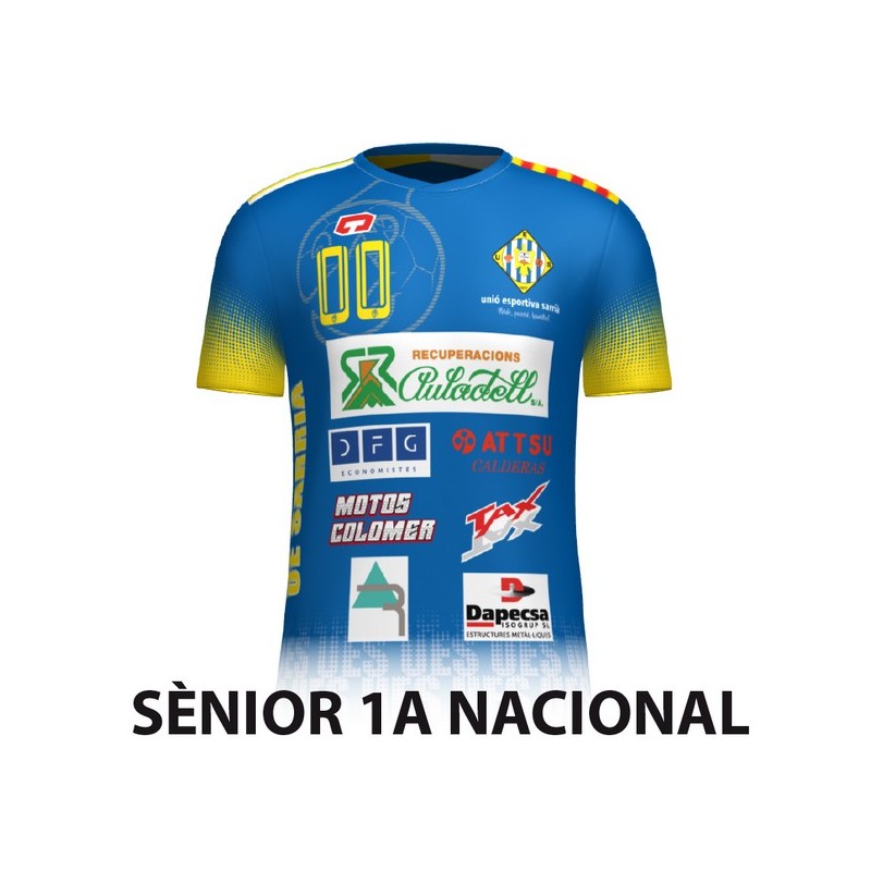CAMISETA 1A EQUIPACIÓN SÉNIOR MASCULINO UE SARRIÀ