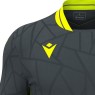 CAMISETA MACRON CERBERUS ECO MQP GRIS I AMARILLO FLUORESCENTE