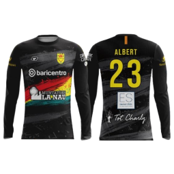 CAMISETA DE PORTERO NEGRA UEH BARBERÀ