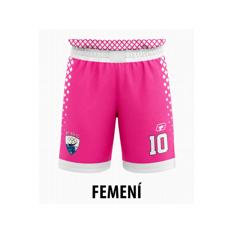 PANTALÓN DE JUEGO FEMENINO 1A EQUIPACIÓN BASQUET FD CASSANENC