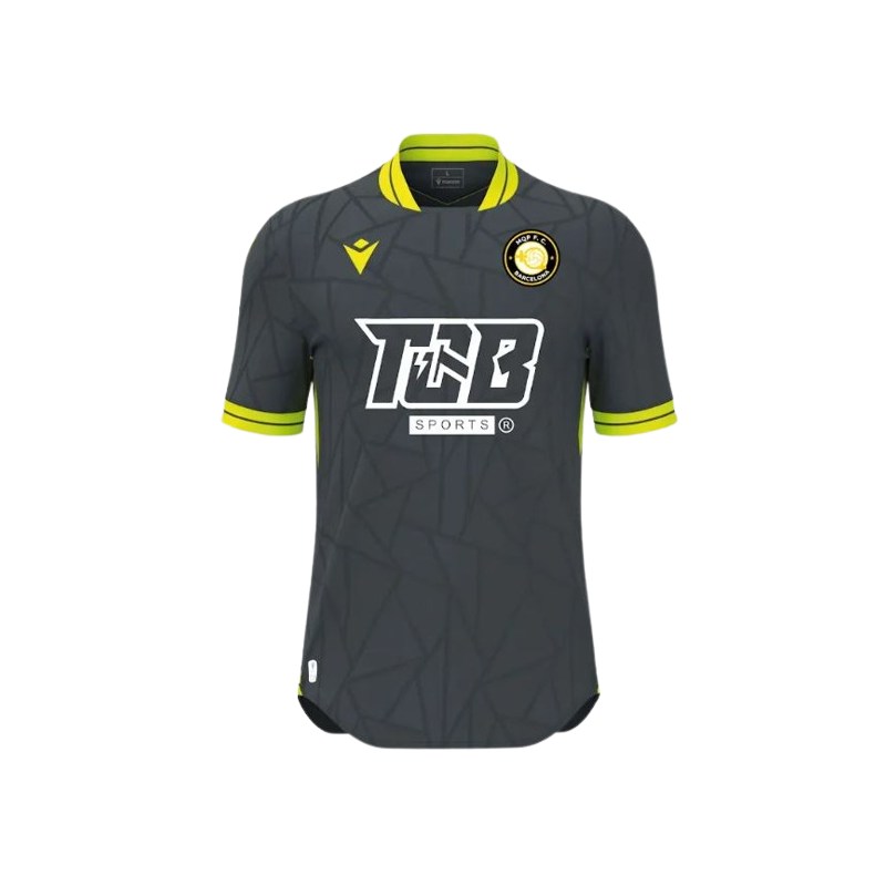 SAMARRETA MACRON CERBERUS ECO MQP GRIS I GROC FLUOR + logos dtf