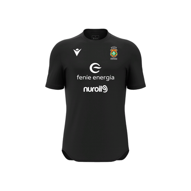SAMARRETA D'ENTRENO MACRON VOID CH CERDANYOLA COLOR NEGRE